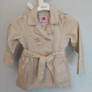 Trencz, płaszczyk C&A dziewczęcy