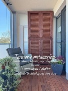 Szafa balkonowa ''Lite drewno'' zewnętrzna