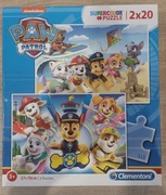 Clementoni Puzzle 2x20 el Super Kolor Psi Patrol