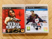 PS3 PlayStation 3 - Red Dead Redemption + FIFA 14