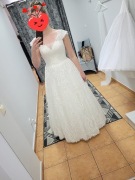 Suknia ślubna z gorsetem rozm.38-42 +halka