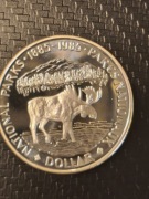 Piękny dolar kanadyjski próby 500