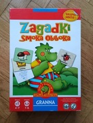Zagadki smoka Obiboka + Warcaby & Młynek + Domino + puzzle x2 !!!
