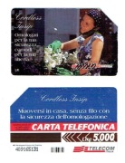 Karta telefoniczna 5000 LIRE / Telecom Italia / karta numerowana