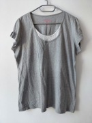 Bluzka szara krutki Rękaw roz.48 wymiary opis firmy cherokee