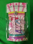 zestaw akcesoriów do włosów marki Sonem,  spinki i gumki do włosów. 