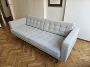 Sofa Landskrona Ikea 3-osobowa gunnared beżowy/drewno