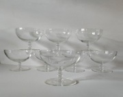 retro vintage antyczne kieliszki do szampana koniaku brendy pucharki