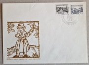 Fi: 2203 - 2204 [ ] FDC. Polski drzeworyt ludowy XVI w. /1/.