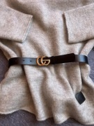 Pasek skórzany damski rozmiar 80