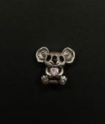 Charms do Bransoletki Pandora srebrna na prezent koala z serduszkiem 