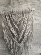 Makrama na ścianę dekoracja ozdoba boho 