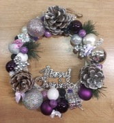 Wianek świąteczny wiszacy