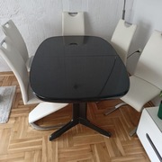 Stół drewniany laminowany