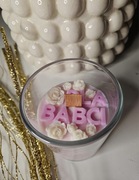 Świeczka w szkle z Twoim napisem