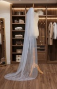 Welon ślubny Nowy 200cm Ivory