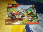 Lego Jurassic World 76972 Ucieczka Terenówką przed Raptorem Dinozaur
