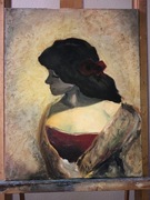 Reprodukcja obrazu Wyczółkowskiego akryl 40x50cm