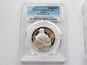200000 zł 1993 r - Kazimierz IV, PCGS PR69 DCAM 