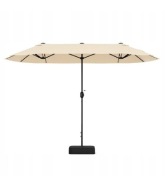  Duża prostokątna parasol ogrodowa