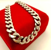 Pancerka masywny 100g męski łańcuch (925)