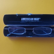 Vintage - Podróżne okulary korekcyjne.