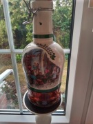 Butla duża szklana ozdobna