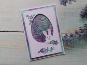 Kartka wielkanocna handmade A6+koperta 1#1