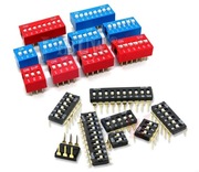 Przełącznik DIP SWITCH 6-sekcji THT