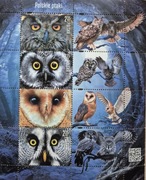 Fi 4644-4647 Polskie ptaki  - ARKUSZ