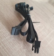 Kabel do zasilacza modularnego Corsair MSI MAG Fractal Gigabyte SATA x2