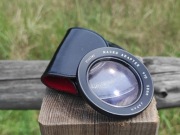 Adapter soczewka 58mm Vivitar +10 + skórzany futerał