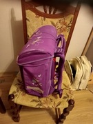 Tornister Herlitz fioletowy używany dobry stan