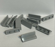 Lego NOWE płytki 1x3 jasny szary 2 szt