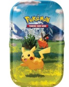 Sama puszka Pokémon Scarlet & Violet Prismatic Evolutions Mini tin