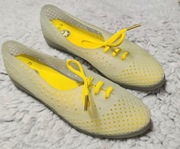 Gumowe ażurowe baleriny 31