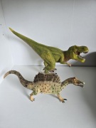 Zestaw dinozaurow schleich/collecta