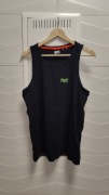 Bokserka Superdry r. L czarna ramiączka