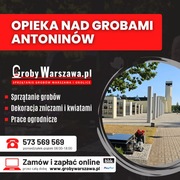 Opieka nad grobami Antoninów, sprzątanie grobów