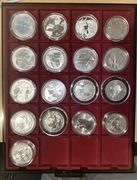 Zestaw monet srebrnych bulionowych 1 oz i 2 oz – srebro inwestycyjne