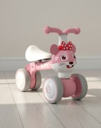 Rowerek biegowy trójkołowiec dla dziecka do 36 miesięcy myszka dziewczęcy