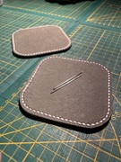 Skórzane podstawki pod kubek / butelkę / szklankę (rękodzieło) PREZENT
