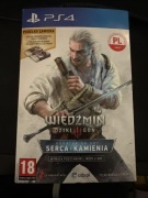 Wiedźmin Serce z Kamienia PS4 (KOD +Karty do gry w Gwinta)