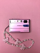 Aparat Cyfrowy Olympus mju-1050SW różowy pink analog canon sony nikon retro