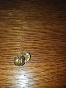 Biżuteria. Kolczyki koloru złotego .