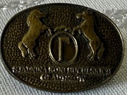 Metalowa Broszka Odznaka – Stadnina Koni Huculskich Gładyszów – Mosiądz