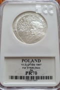 10 zł. Edmund Strzelecki  1997 Gcn pr70
