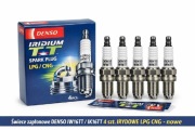 Świece zapłonowe DENSO IW16TT / IK16TT 4 szt. IRYDOWE LPG CNG