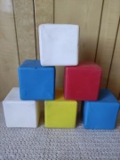 Klocki Vintage PRL z lat 70 tych