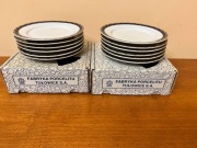 Komplet talerzy deserowych - Fabryka Porcelitu Tułowice S.A